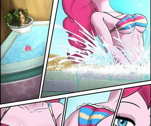  manga Pool Time With Pinkie Pie, hentai  my little pony