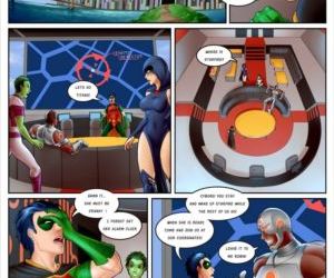  manga Teen Titans 1, superheroes , Interracial 