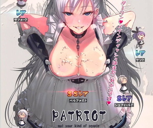 english manga C94 Aikokusha Agobitch Nee-san PATRIOT.., atago , graf zeppelin , blowjob  maid