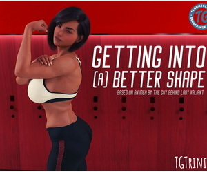  manga TGTrinity- Getting Into A Better Shape, transformation  3d