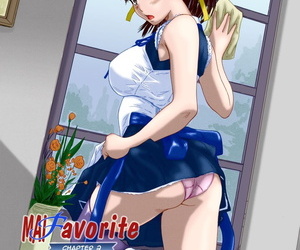 english manga Kisaragi Gunma Mai Favorite REDRAW Ch..., blowjob , maid  small breasts