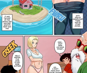  manga Android 18 & Gohan, milf , cheating  threesome