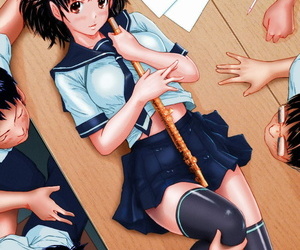 russian manga Kisaragi Gunma MissCon Kyousoukyoku -.., uncensored  schoolgirl uniform