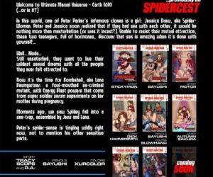  manga Spidercest 8, threesome  superheroes