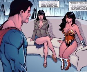  manga Supertryst, threesome , superheroes  pregnant