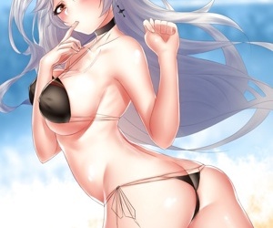  manga Micro & Sling Bikini Collection Part 2.., big breasts  dark skin
