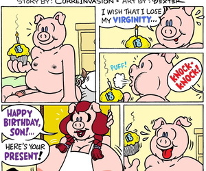  manga Dexter Cockburn: Porking, anal , western  ffm threesome